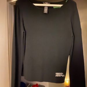 Harley Davidson opened long sleeve blouse